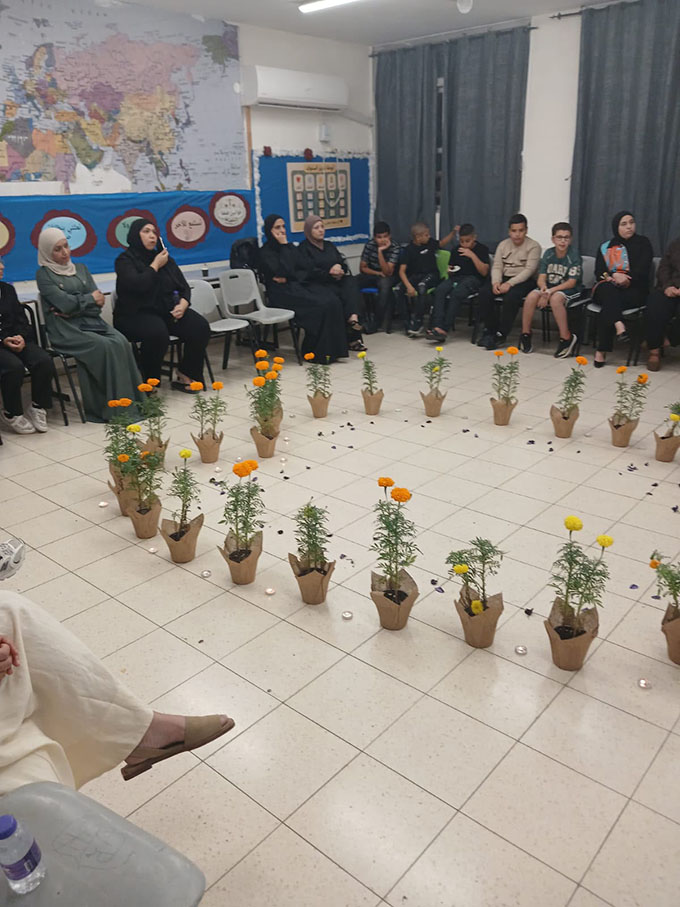 لقاء الانطلاقة لأولياء الأمور في مدرسة الرازي الابتدائية في جلجولية